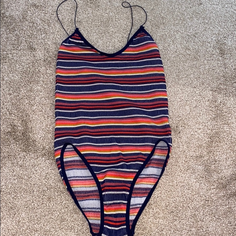 Stripe bodysuit
